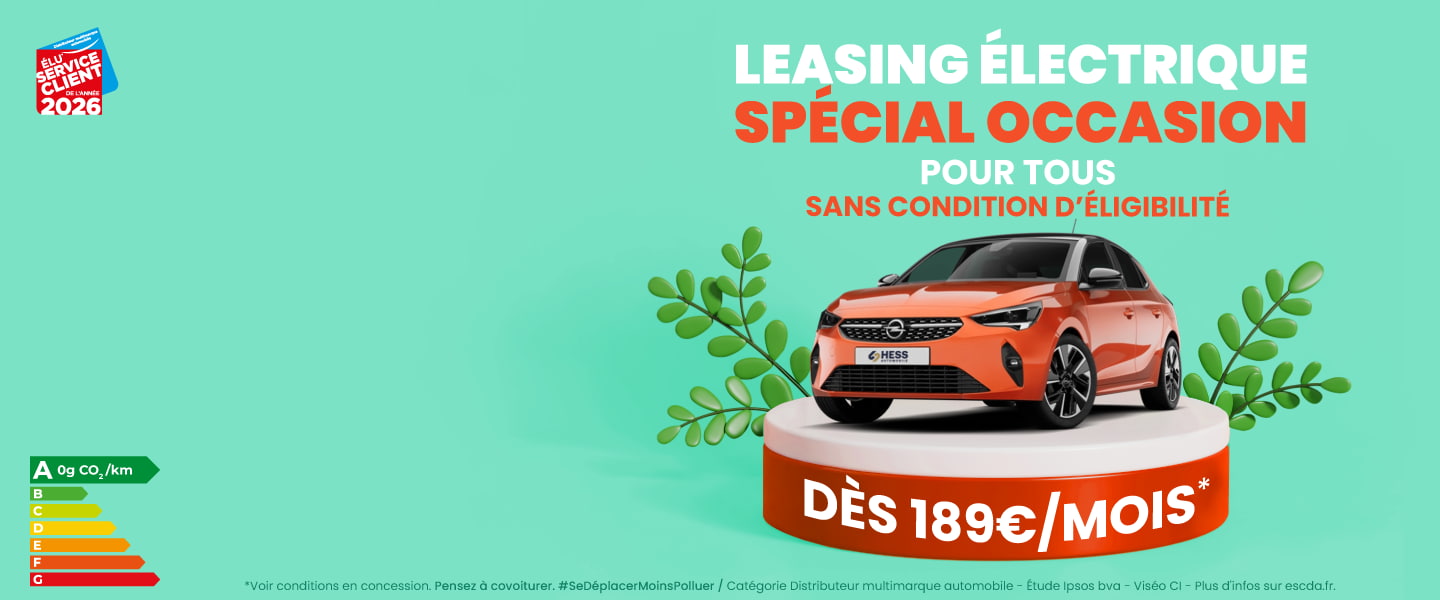 Leasing Social - Véhicules d'occasions